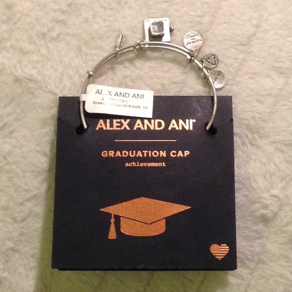 Alex and Ani Jewelry - 🆕 Alex and Ani Silvertone 2018 Graduation Cap
